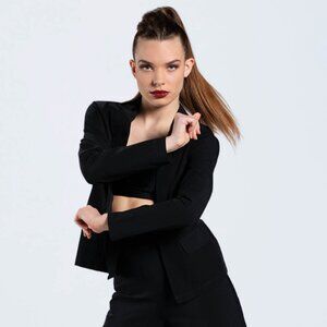 Weissman Girls Stretch Blazer Jacket Dance Attire